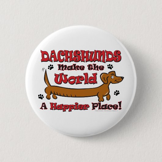 DACKEL-HAPPY BUTTON (Vorderseite)