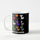 Dackel Happy Halloweiner Fun Halloween Hunde Lov Kaffeetasse (Links)