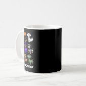 Dackel Happy Halloweiner Fun Halloween Hunde Lov Kaffeetasse (Vorderseite Links)