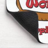 DACKEL-HAPPY MOUSEPAD (Ecke)