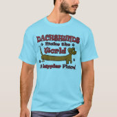 DACKEL-HAPPY T-Shirt (Vorderseite)
