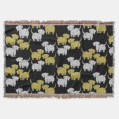 Dackel Haustier Decke (Vorderseite)