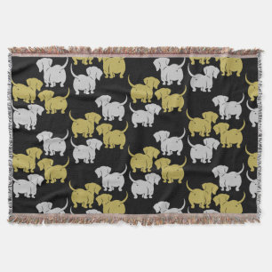 Dackel Haustier Decke