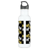 Dackel Haustier Edelstahlflasche (Rückseite)