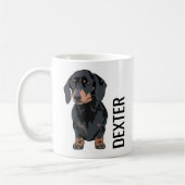 Dackel Haustier | Niedliche Wurst Hund Kaffee Tass Kaffeetasse (Links)
