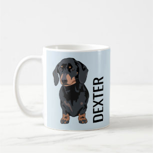 Dackel Haustier Niedlicher Wursthund Kaffeetasse