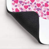 Dackel Hearts Mousepad (Ecke)