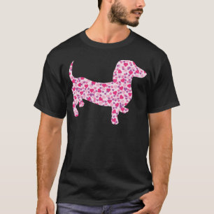 Dackel Hearts T-Shirt
