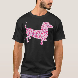 Dackel Hearts T-Shirt