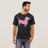 Dackel Hearts T-Shirt (Vorne ganz)