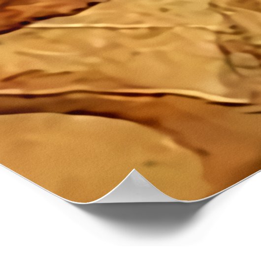 Dackel House Rules Poster Geschenk für Männer Frau (Ecke)