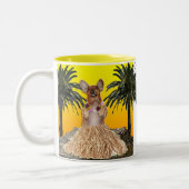 Dackel Hula Tasse (Links)