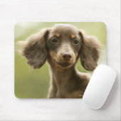 Dackel Hund (braun) Mousepad (Mit Mouse)