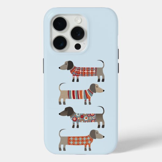 Dackel Hund Case-Mate iPhone Hülle (Rückseite)