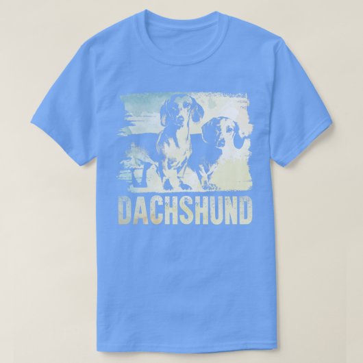 Dackel Hund Dackel (3) T-Shirt (Design vorne)