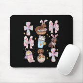 Dackel Hund Dackel Coquette Bow Christliche Dackel Mousepad (Mit Mouse)