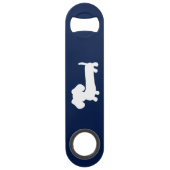 Dackel Hund Dackel Küche Flaschenöffner (Rückseite)