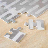 Dackel Hund - Dackel Perle Silhouette Puzzle (Seite)