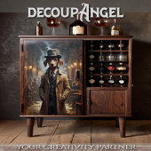 Dackel Hund - Decoupage - Seidenpapier