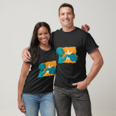 Dackel Hund Faustschlag T-Shirt (Unisex)