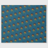 Dackel Hund Geschenkpapier (Flach)