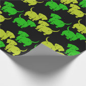Dackel Hund Geschenkpapier (Ecke)