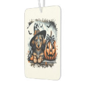 Dackel Hund Halloween Autolufterfrischer (Links)