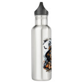 Dackel Hund Halloween Edelstahlflasche (Links)