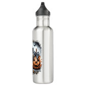 Dackel Hund Halloween Edelstahlflasche (Rechts)