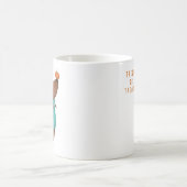 Dackel Hund Herbst Herbst Kaffeetasse (Mittel)
