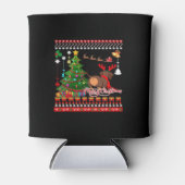 Dackel Hund Hintern Weihnachten Ugly Classic T - S Dosenkühler (Vorderseite)