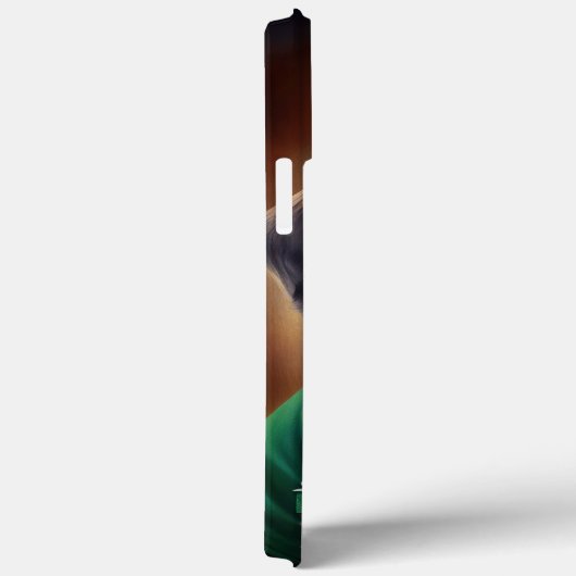 Dackel Hund in St. Patrick's Day Dress Case-Mate iPhone Hülle (Rückseite / Rechts)