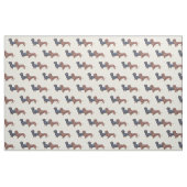 Dackel Hund Kunststoffe Stoff (Fat Quarter (45,7 x 55,9 cm))