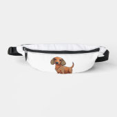 Dackel Hund Niedlich Bauchtasche (Vorderseite)