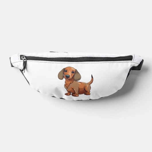 Dackel Hund Niedlich Bauchtasche (Ablage )