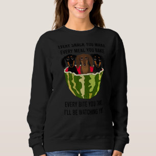 Dackel Hund Niedlich Sweet Geburtstag Sweatshirt