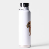 Dackel Hund Niedlich Trinkflasche (Rechts)