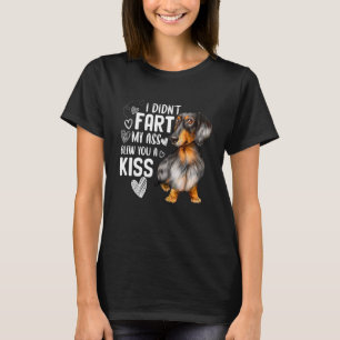 Dackel Hund Niedlich Welpen Tier T-Shirt
