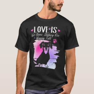 Dackel Hund Niedliche Dackel Dackel braune Liebe M T-Shirt