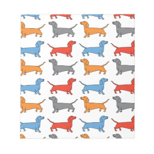 Dackel Hund Notizblock