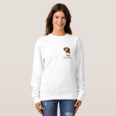 Dackel Hund Personalisiert T - Shirt (Vorne ganz)