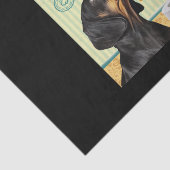 Dackel Hund Seidenpapier (Ausschnitt)
