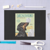 Dackel Hund Seidenpapier (Handwerk)