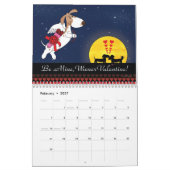 Dackel Hund Spaß zu gehen Kalender (Feb 2027)