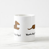 Dackel-Hündchen-Tasse Kaffeetasse (Mittel)