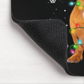 Dackel Hunde Baum Weihnachtsgeschenke für Haustier Mousepad (Ecke)