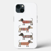 Dackel Hunde Case-Mate iPhone Hülle (Rückseite)