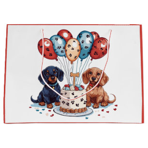 Dackel Hunde Große Geschenktüte