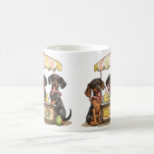 Dackel Hunde Lemonade Stand Kaffeetasse (Mittel)