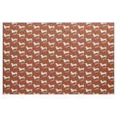 Dackel Hunde mit Namen Stoff (Fat Quarter (45,7 x 55,9 cm))